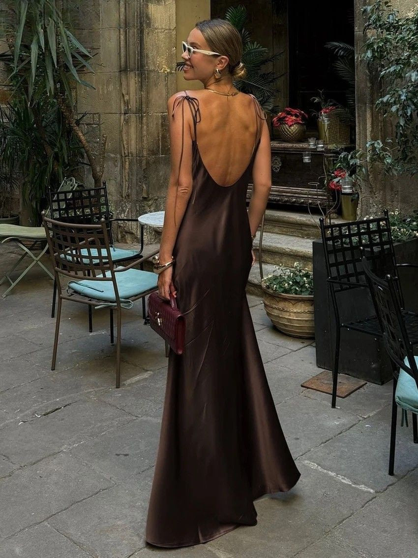 Dixie - Silken Maxi Dress