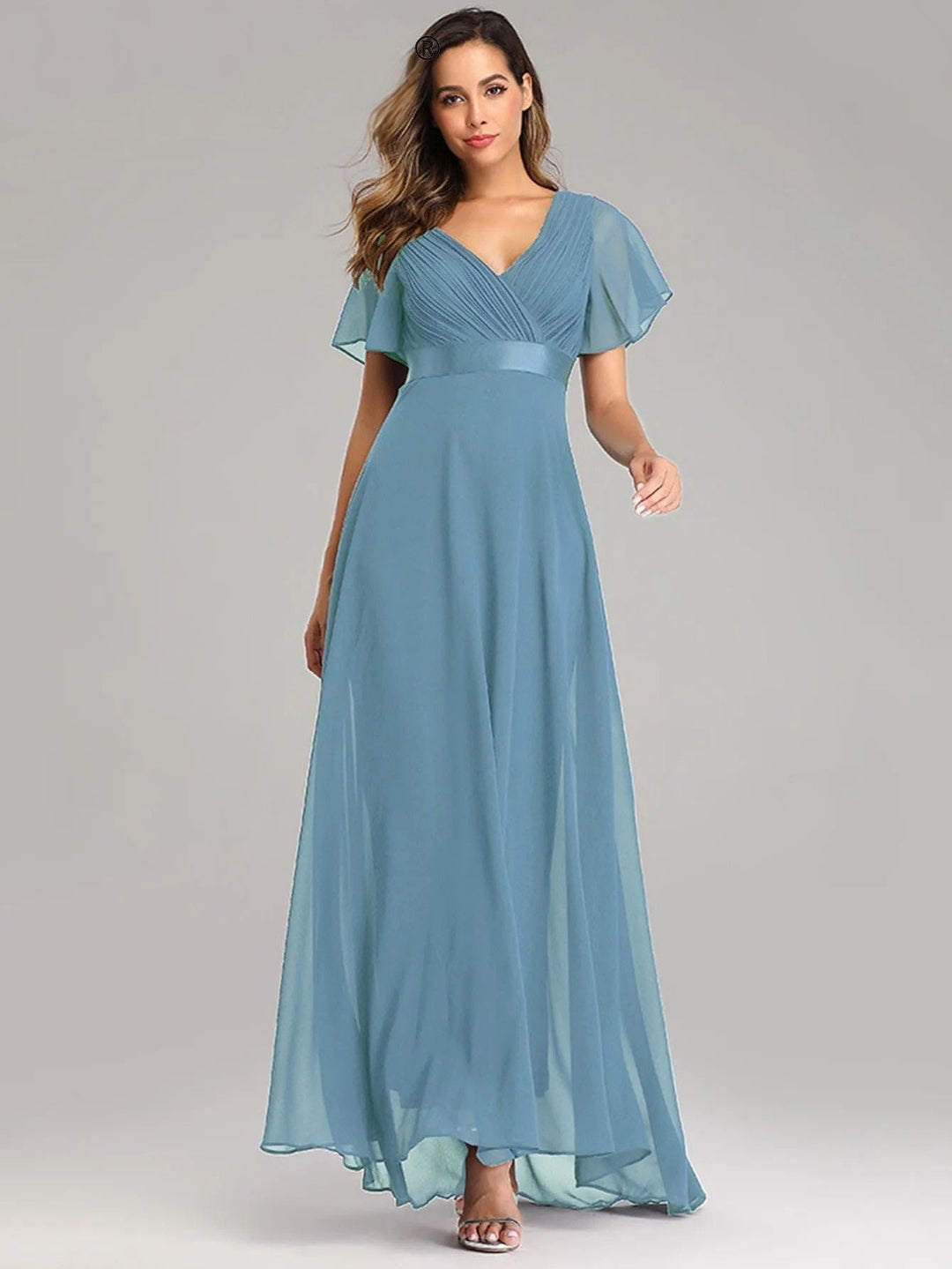 Kaitlyn - Flowing Chiffon Dress