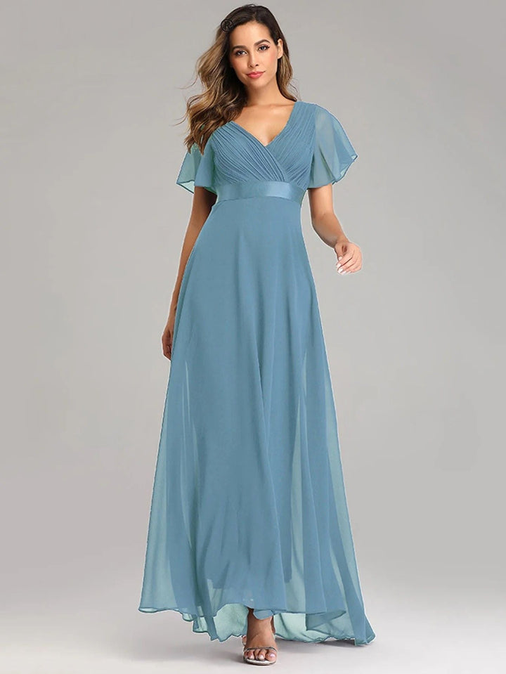 Kaitlyn - Flowing Chiffon Dress