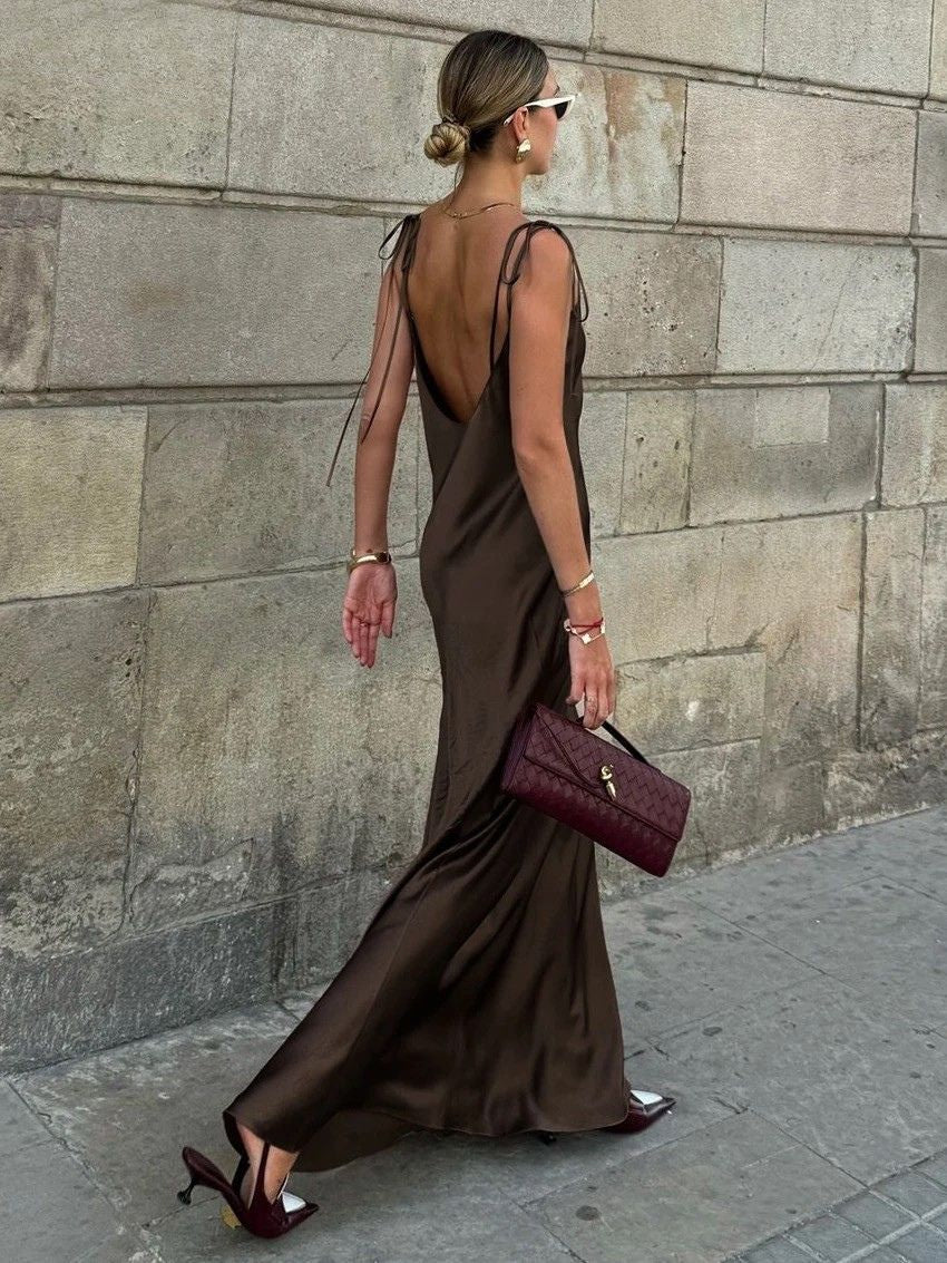 Dixie - Silken Maxi Dress