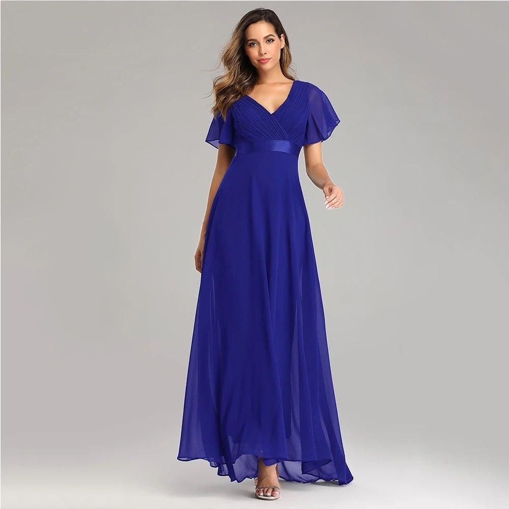 Kaitlyn - Flowing Chiffon Dress