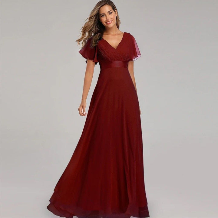 Kaitlyn - Flowing Chiffon Dress