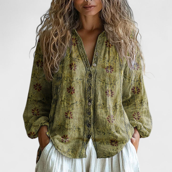 Naomi - Effortless Silk Blouse