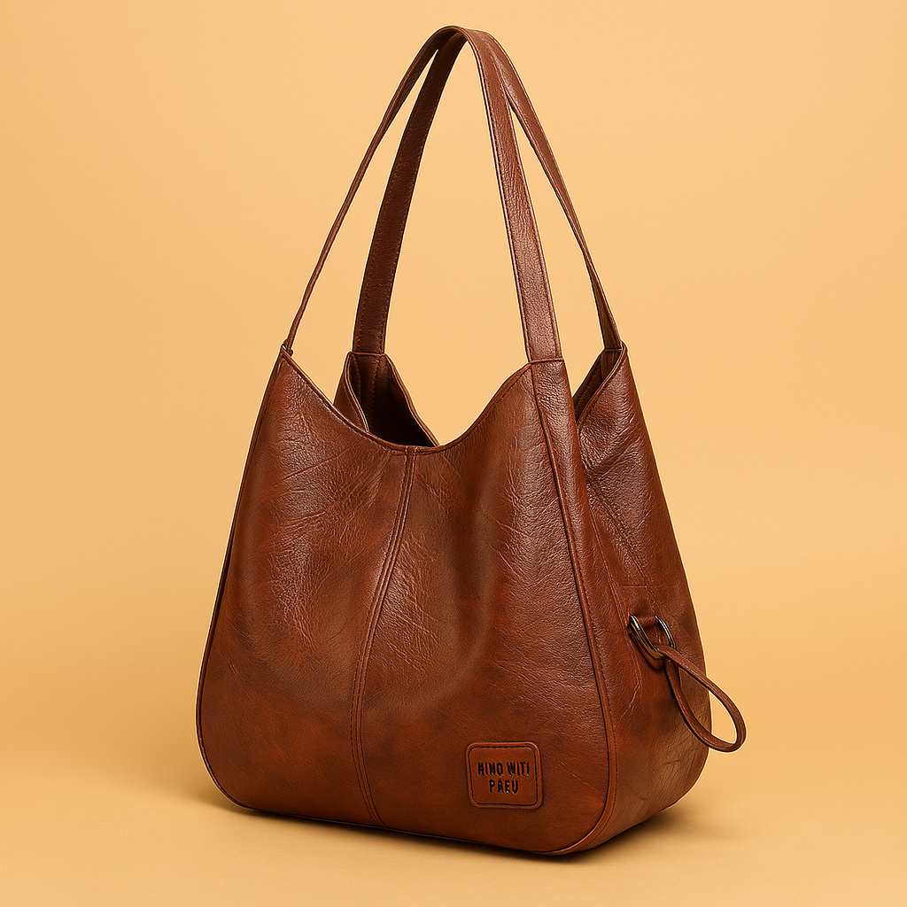 Gina - Relaxed Leather Tote