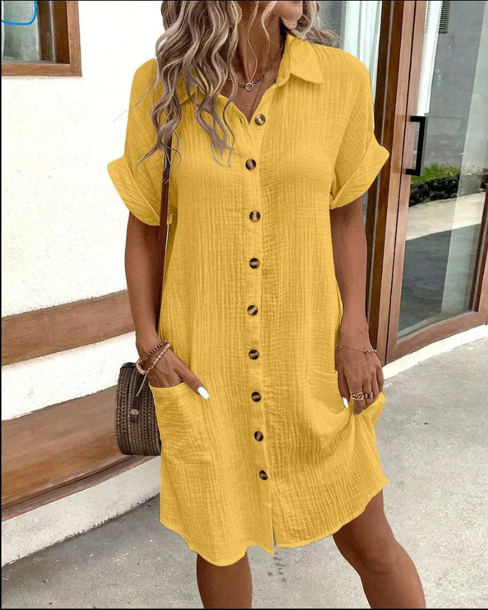 Gillian - Relaxed Textured Dress