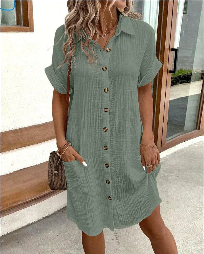 Gillian - Relaxed Textured Dress