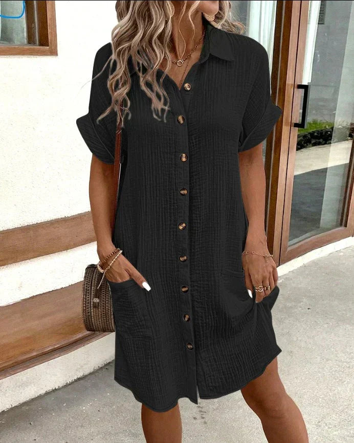Gillian - Relaxed Textured Dress