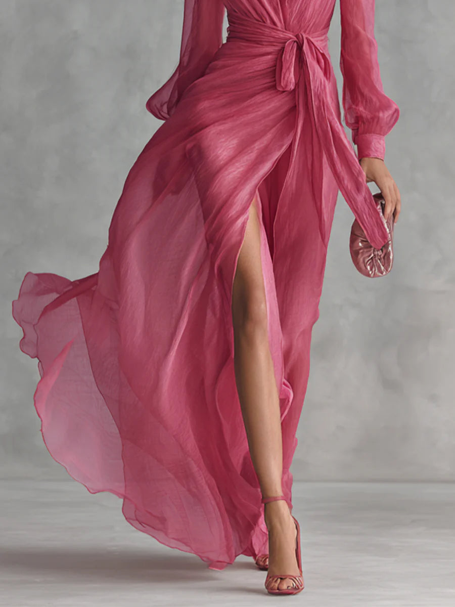 Candice - Ethereal Chiffon Dress
