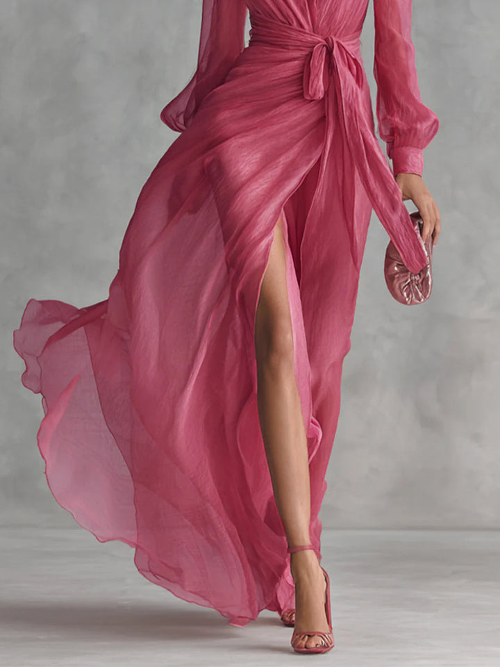 Candice - Ethereal Chiffon Dress