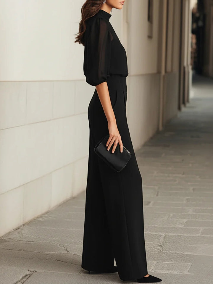 Abigail - Fluid Chiffon Jumpsuit