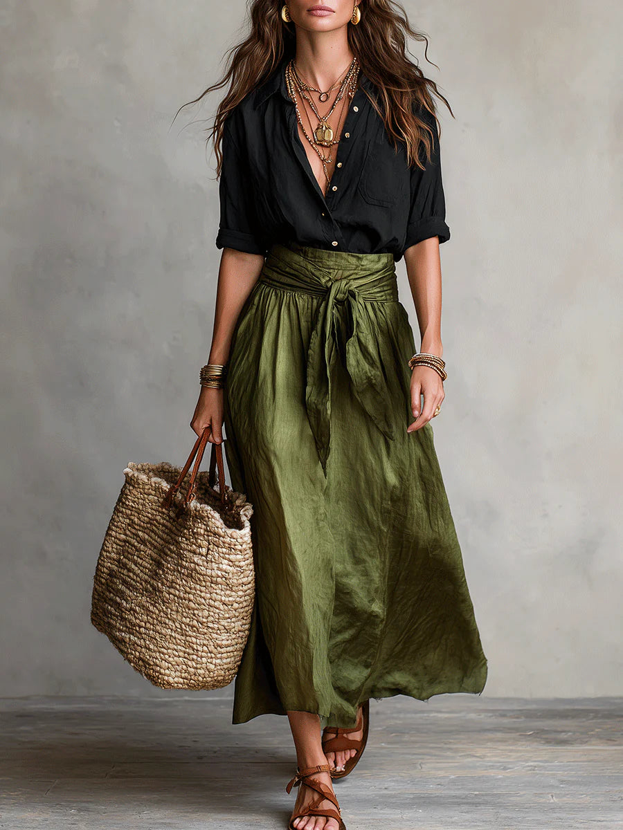 Rachel - Luxurious Flowing Skirt