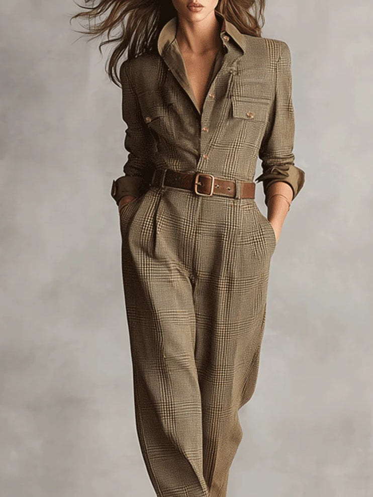 Destiny - Chic Tailored Jumpsuit