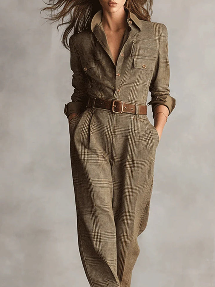 Destiny - Chic Tailored Jumpsuit