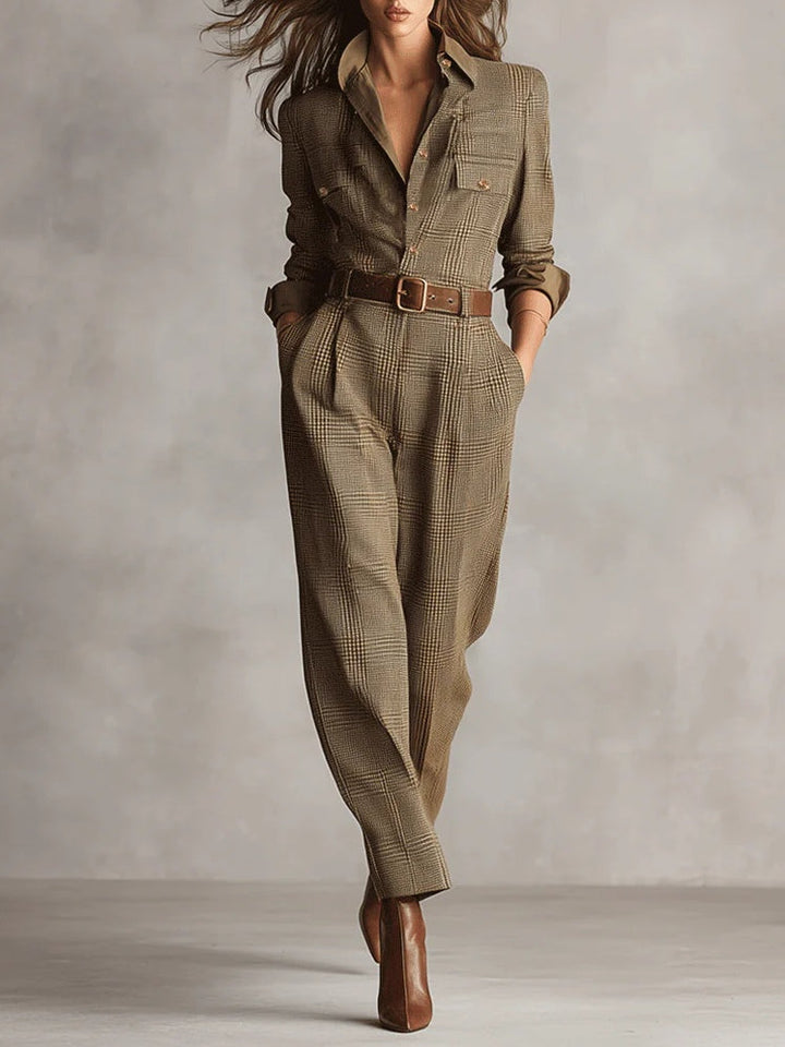 Destiny - Chic Tailored Jumpsuit