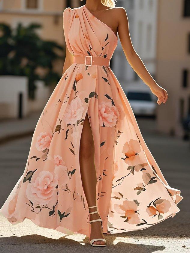 Octavia - Flowing Chiffon Dress