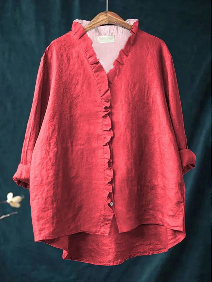 Gentle Ruffled Blouse