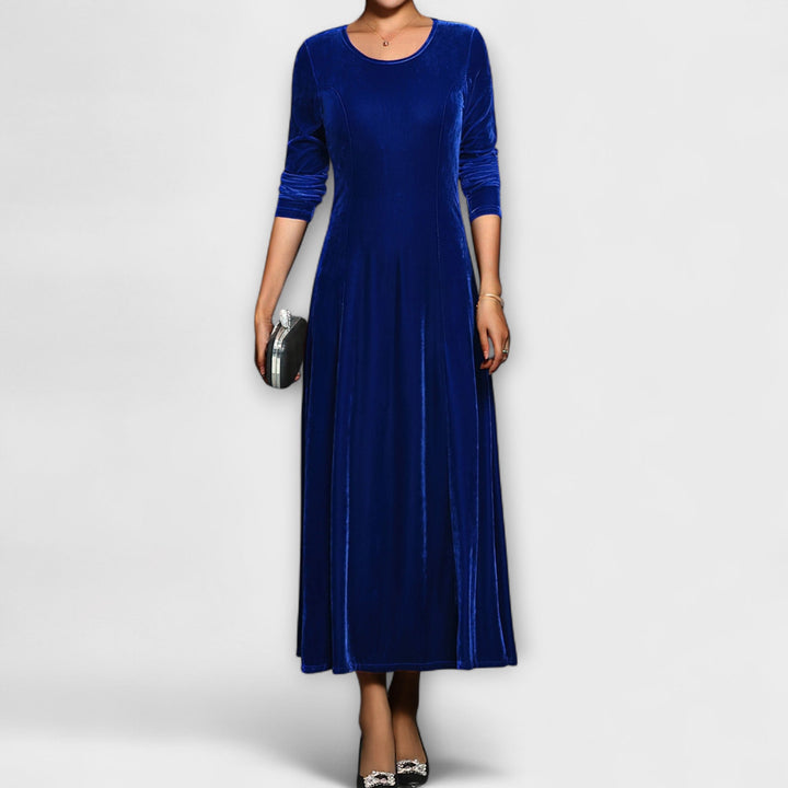 Polly - Luxurious Velvet Maxi Dress