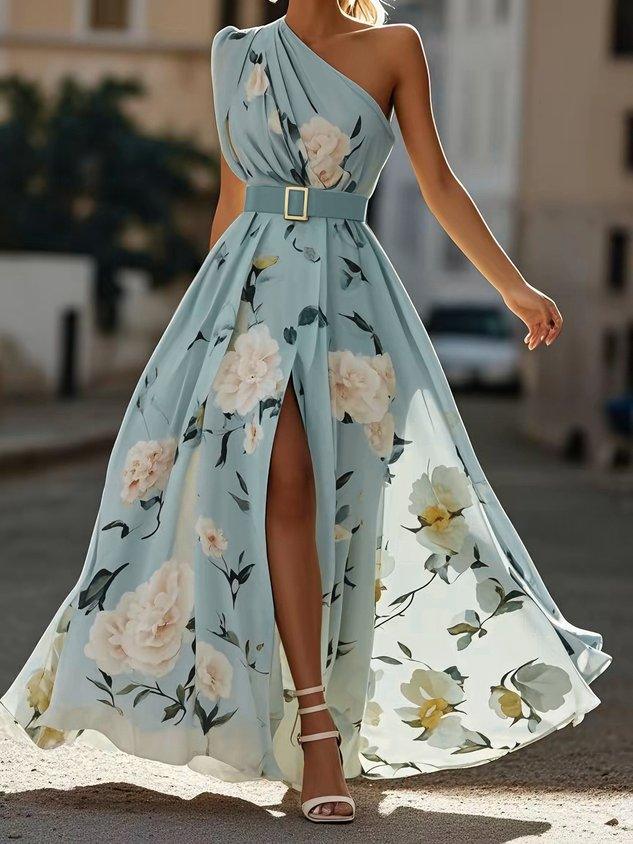 Octavia - Flowing Chiffon Dress