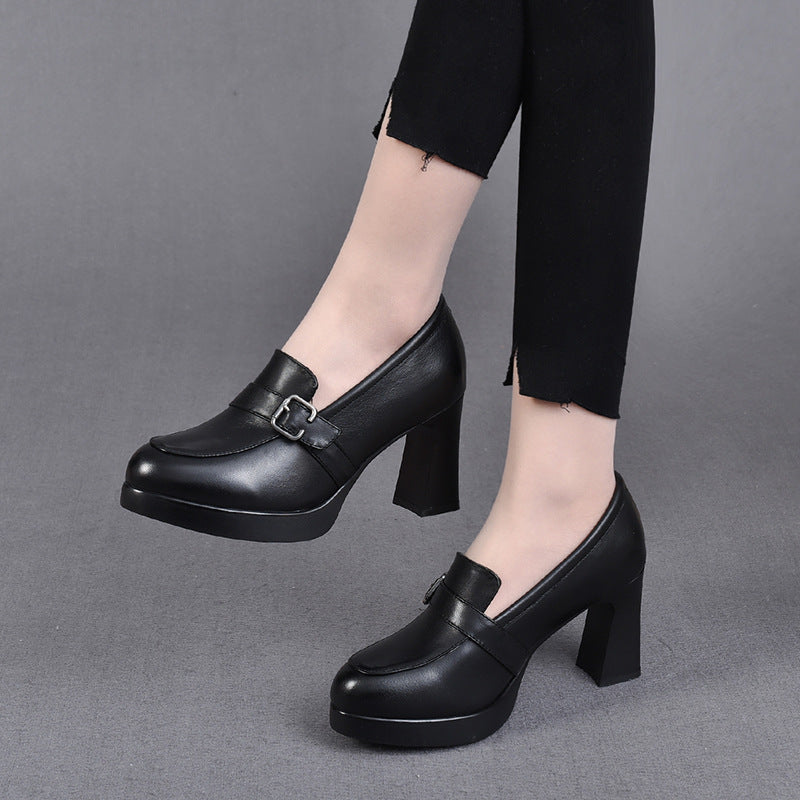 Hazel - Elegant Leather Boots
