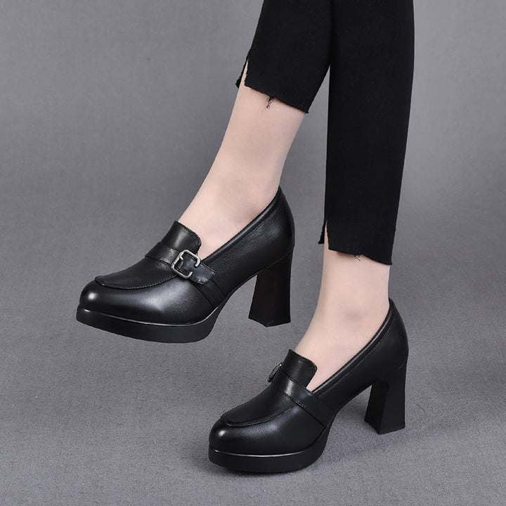 Hazel - Elegant Leather Boots