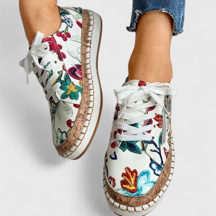 Isadora - Vibrant Floral Sneakers