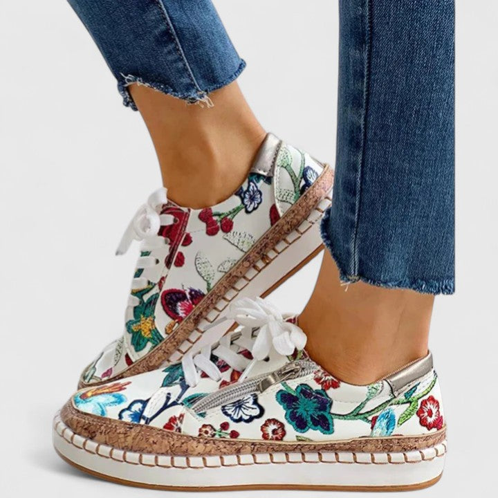 Isadora - Vibrant Floral Sneakers