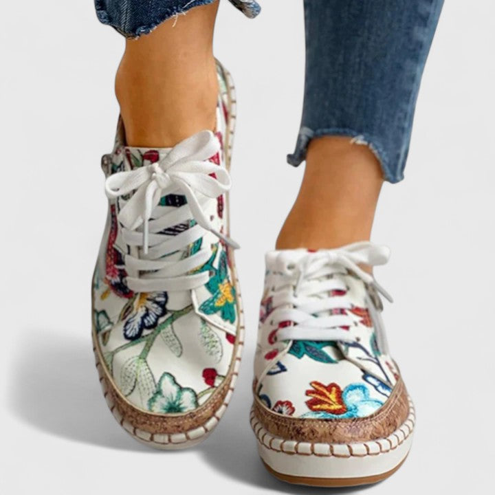 Isadora - Vibrant Floral Sneakers