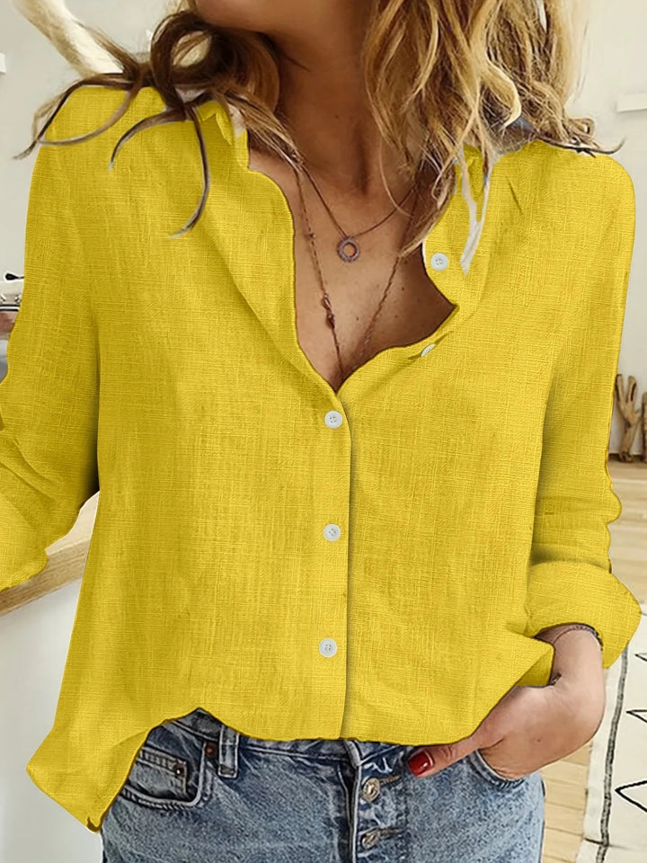 Jayla - Soft Linen Blouse
