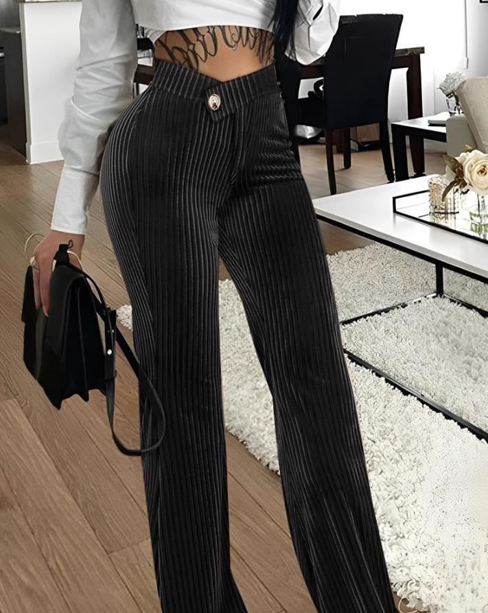 Libby - Plush Corduroy Pants