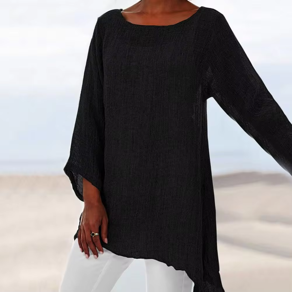 Gracie - Breezy Sheer Blouse