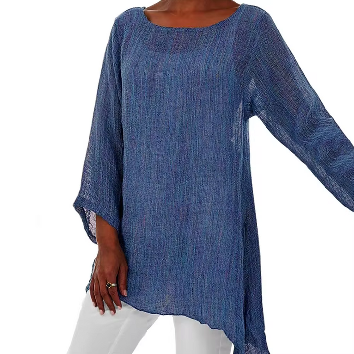 Gracie - Breezy Sheer Blouse