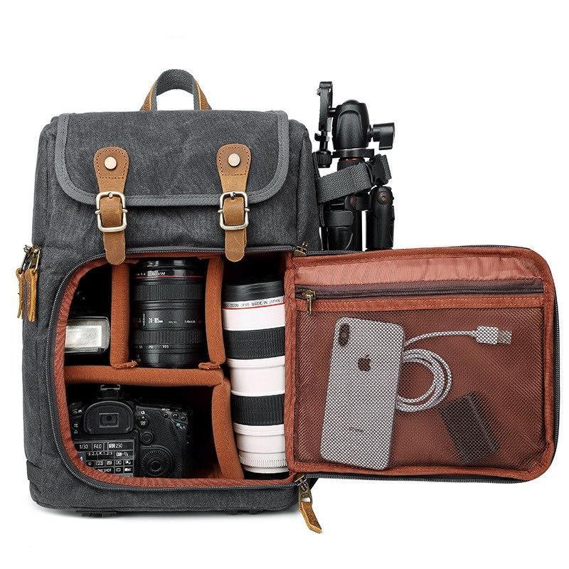 Indigo - Sturdy Canvas Backpack