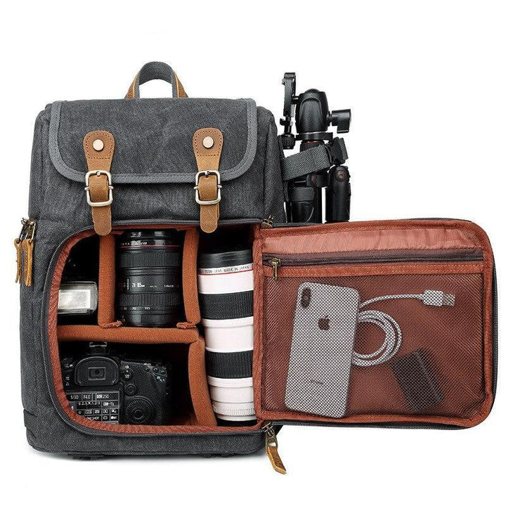 Indigo - Sturdy Canvas Backpack