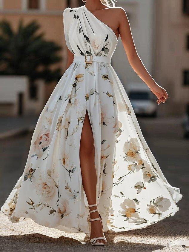 Octavia - Flowing Chiffon Dress