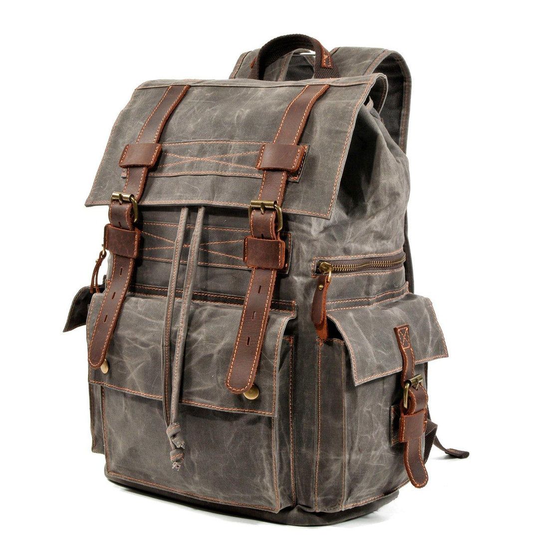 Clark - Rugged Canvas Backpack