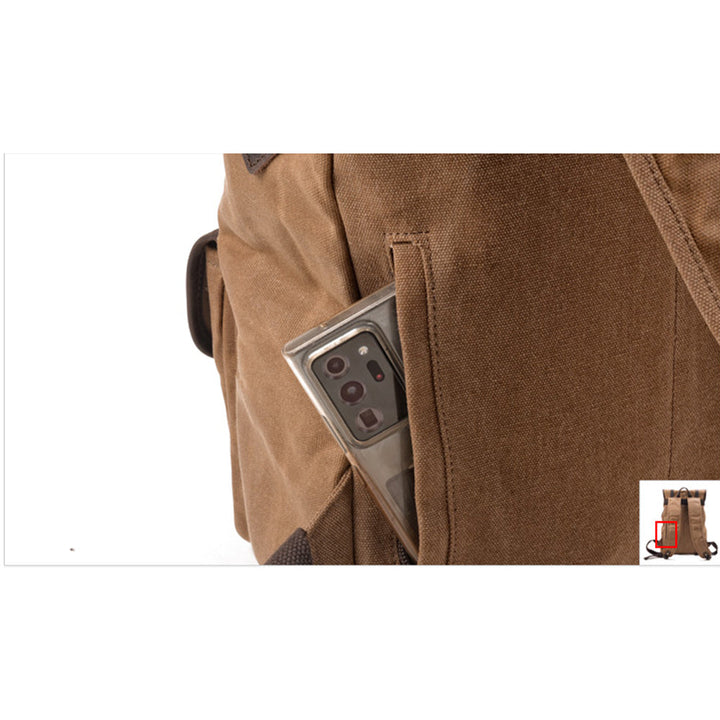 Irving - Sturdy Canvas Backpack