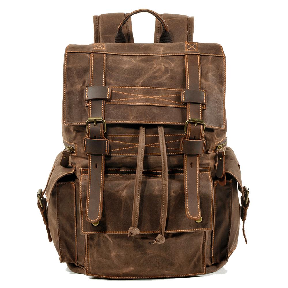 Clark - Rugged Canvas Backpack