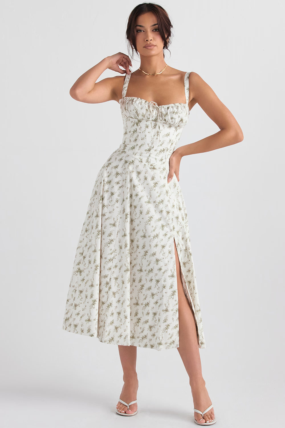 Daphne - Silky Midi Dress