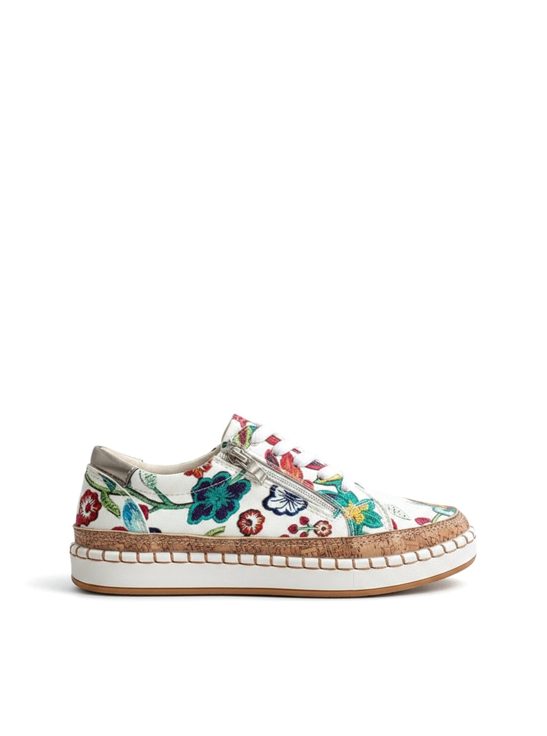 Isadora - Vibrant Floral Sneakers