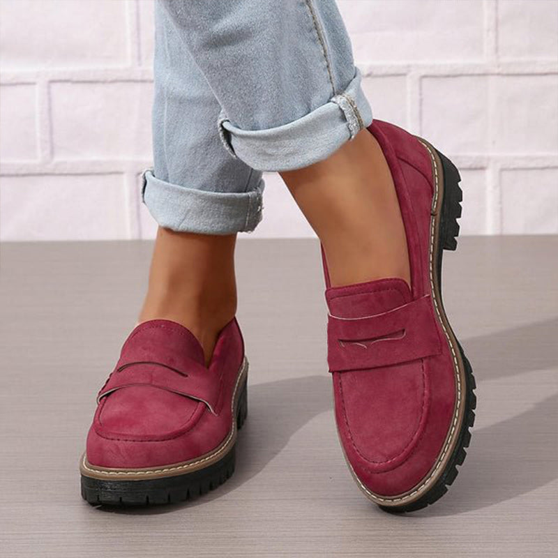 Ursula - Sturdy Leather Loafers