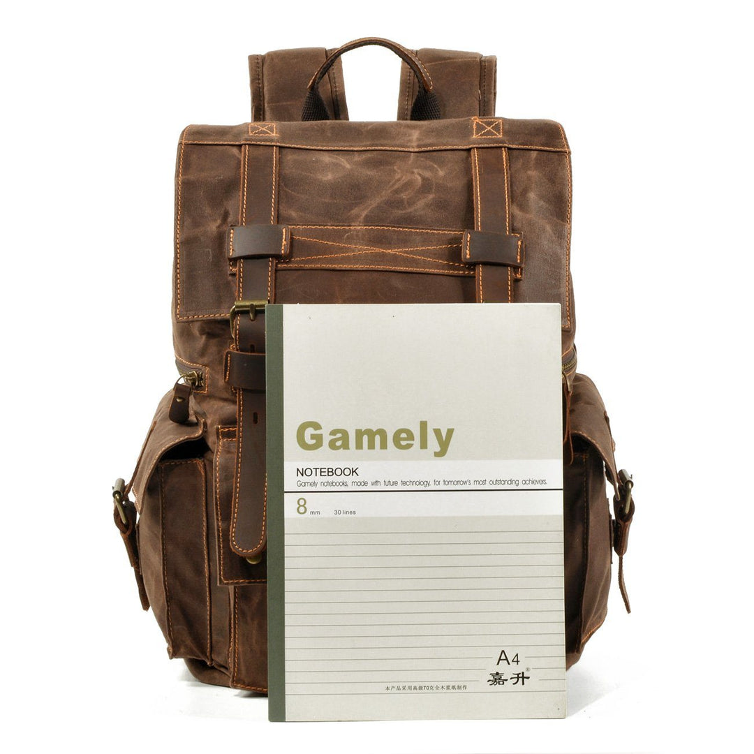 Clark - Rugged Canvas Backpack