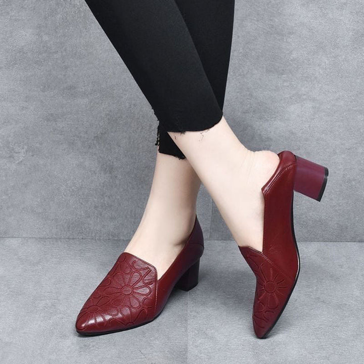 Kayla - Sleek Leather Sandals