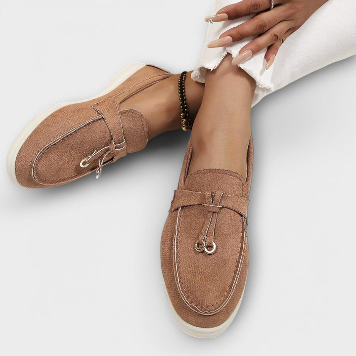 Rebecca - Soft Suede Loafers