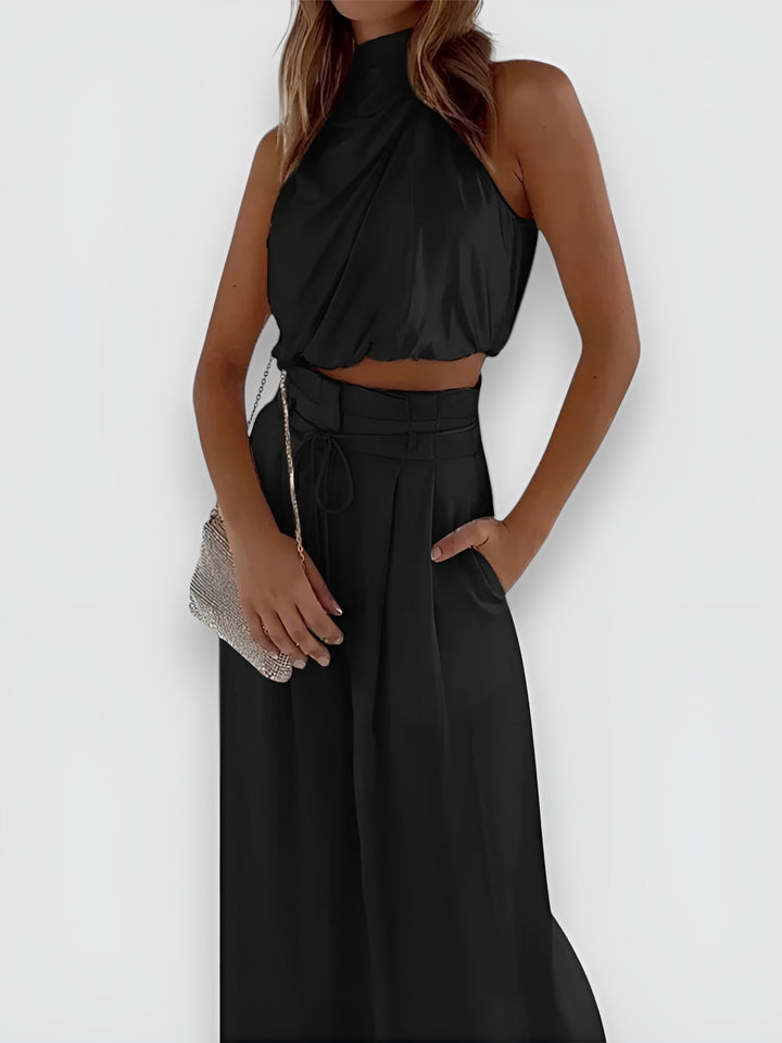 Ruby - Luxurious Satin Set
