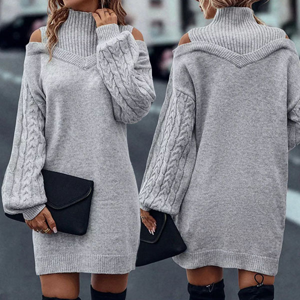 Xaviera - Cozy Knit Dress
