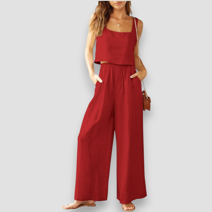 Khloe - Relaxed Jumpsuit Set