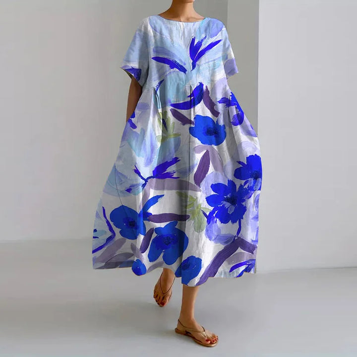 Callie - Flowing Floral Dress
