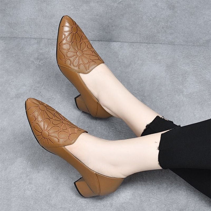 Kayla - Sleek Leather Sandals