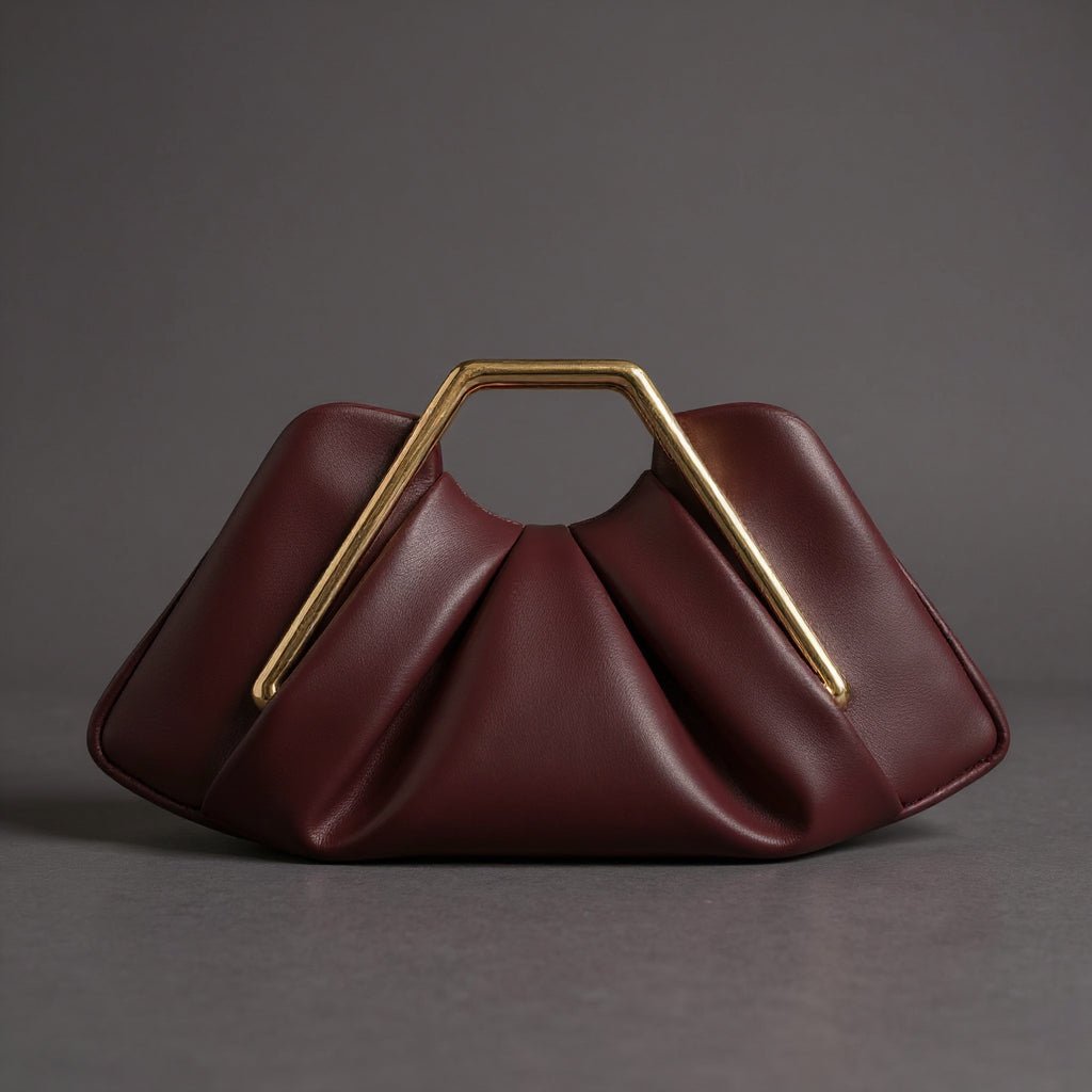 Evie - Elegant Ruched Clutch
