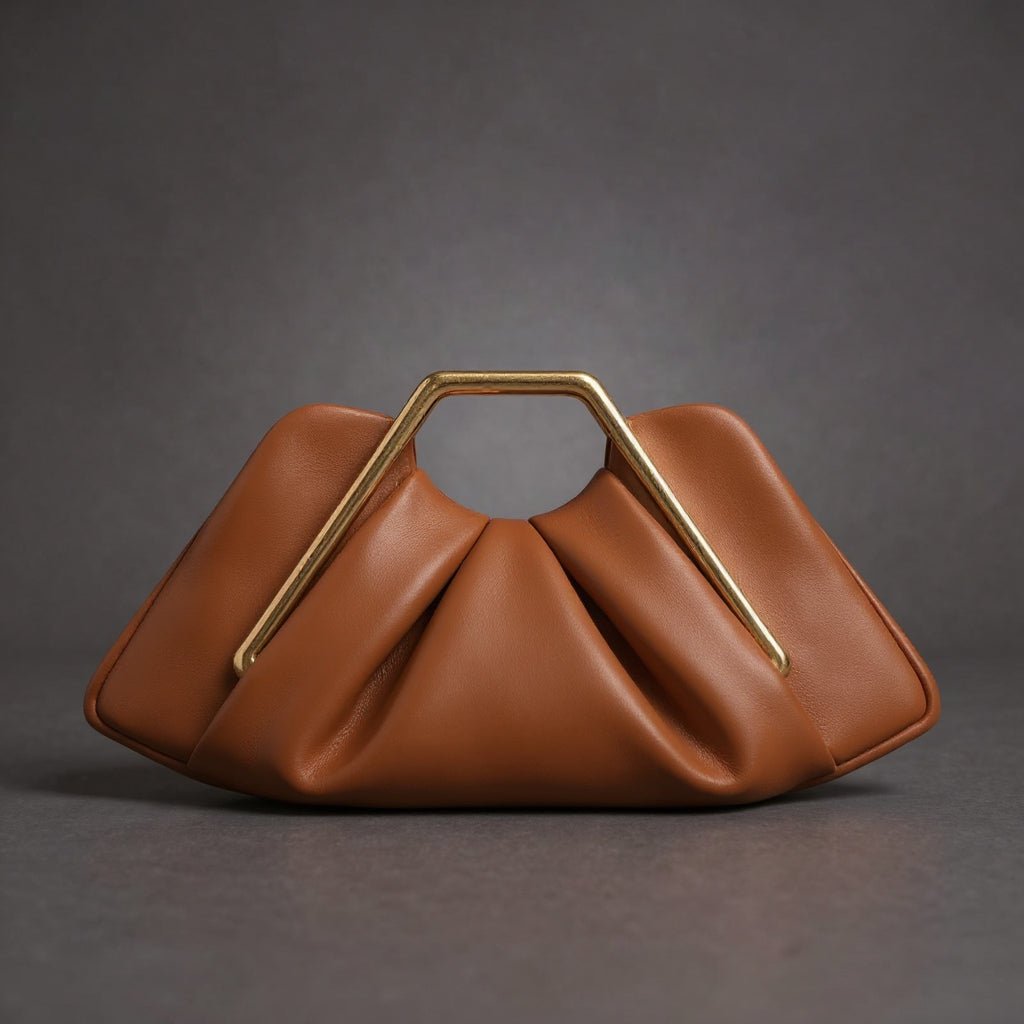 Evie - Elegant Ruched Clutch